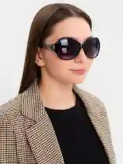 Черный очки женские солнцезащитные