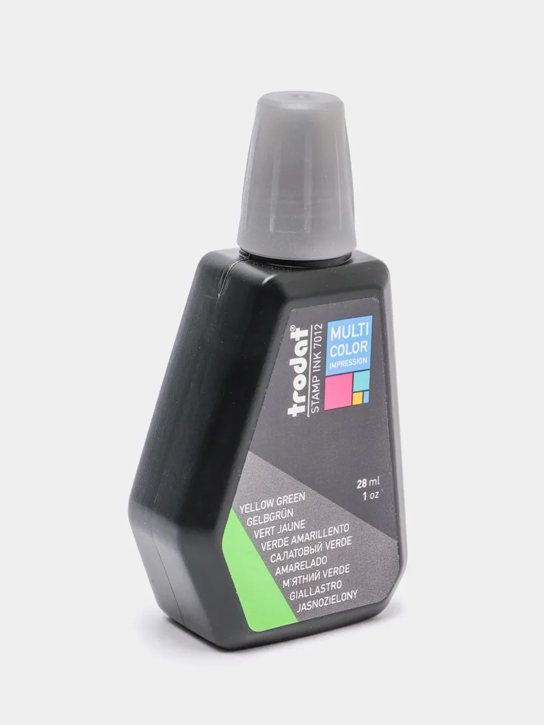 Салатовый штемпельная краска 7012 Multi color, Trodat, 28 мл