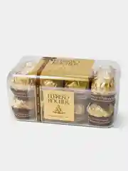 Конфеты Ferrero Rocher хрустящие из шоколада с начинкой из крема и лесного ореха, 200г.