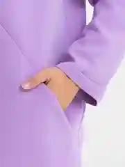 Сиреневый пиджак женский, большие размеры