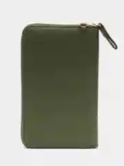 Зеленый клатч кошелек, чехол для телефона