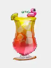 Коралловый воздушный шар в форме бутылки, бокала "Вечеринка" 21 вид