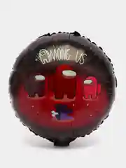 Черный воздушный шар детский мультяшный