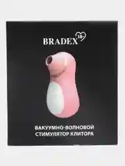 Вакуумный стимулятор Baby Mole, пингвин, фиолетовый, 7 режимов