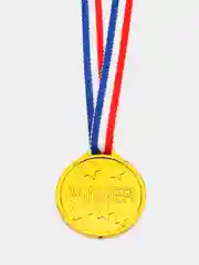 Медаль призовая для победителя Winner, диаметр 3,5 см