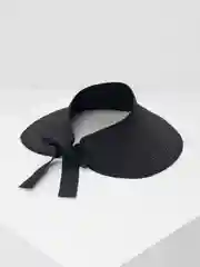 Черный козырек летний, женский