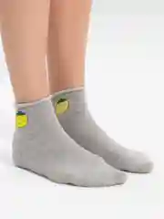 Серый носки женские