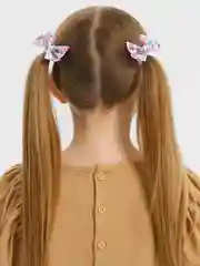Разноцветный бантики на резинке