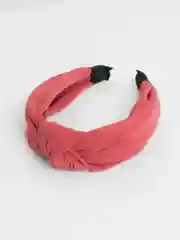 Розовый ободок для волос