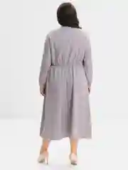 Розовый платье большого размера