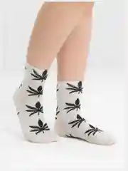 Носки женские "Конопля", хлопок