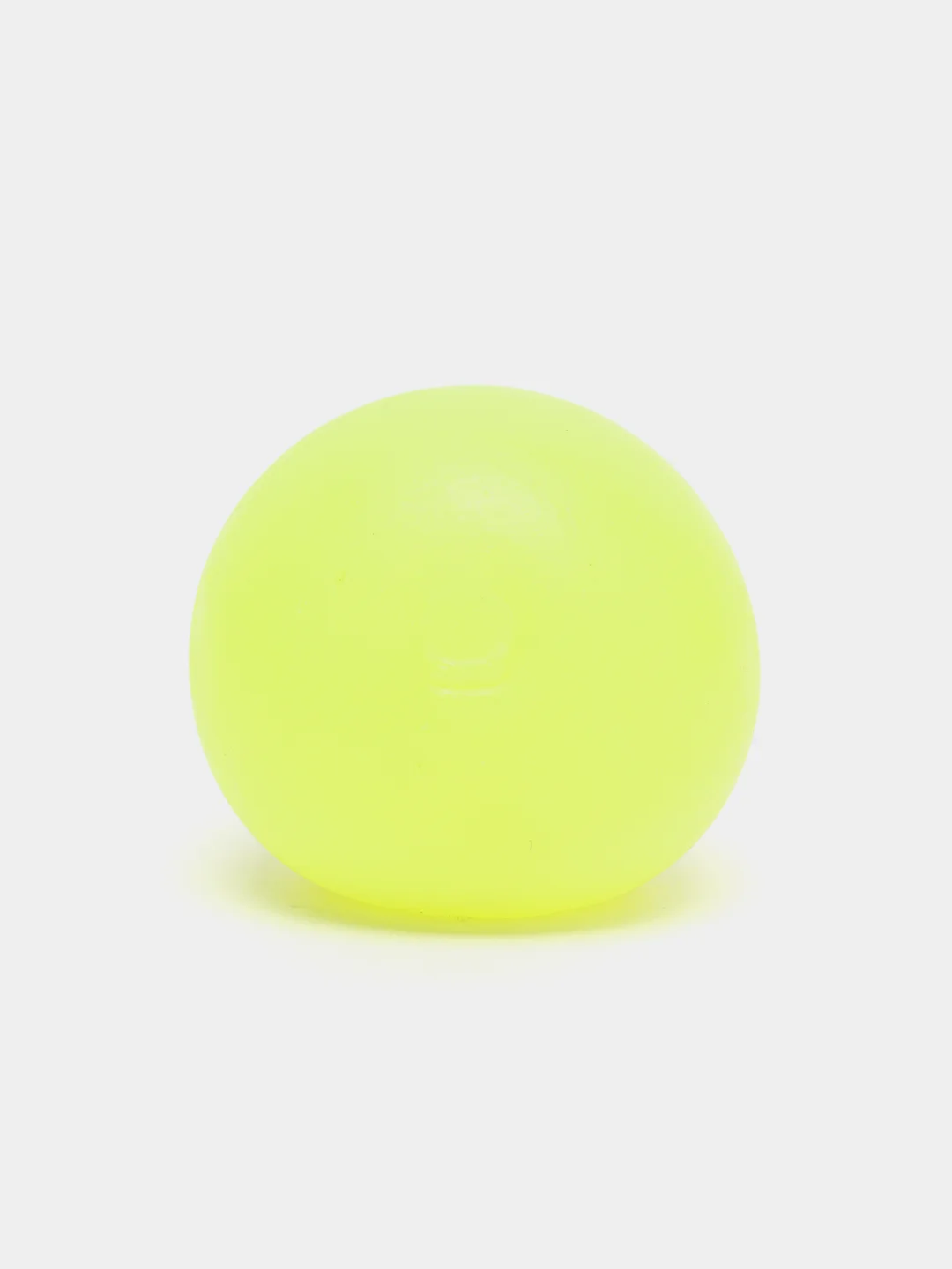 Желтый светящийся шарик-сквиш Globbles, 4,5 см