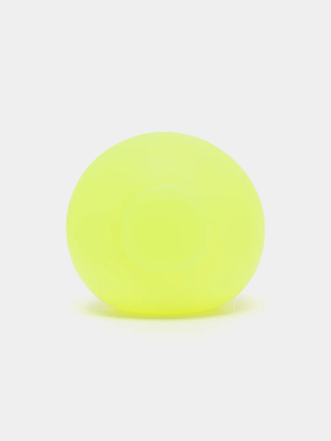 Желтый светящийся шарик-сквиш Globbles, 4,5 см