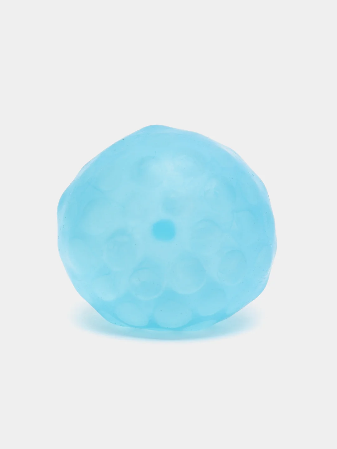 Розовый светящийся шарик-сквиш Globbles, 4,5 см