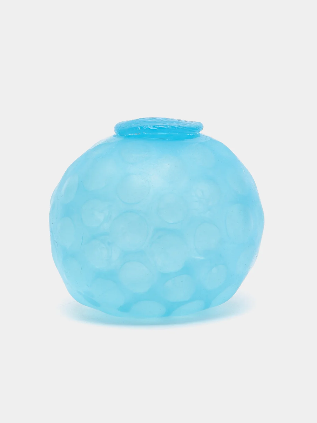 Синий светящийся шарик-сквиш Globbles, 4,5 см