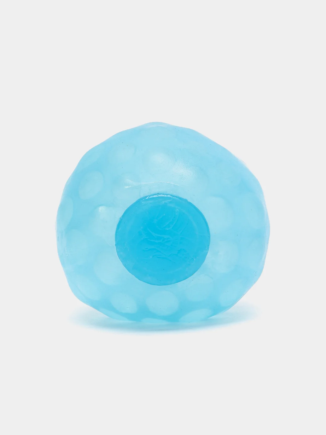 Розовый светящийся шарик-сквиш Globbles, 4,5 см
