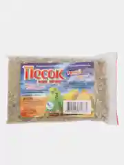 Бронзовый песок речной, с минералами, кварцевый, уголек для птиц