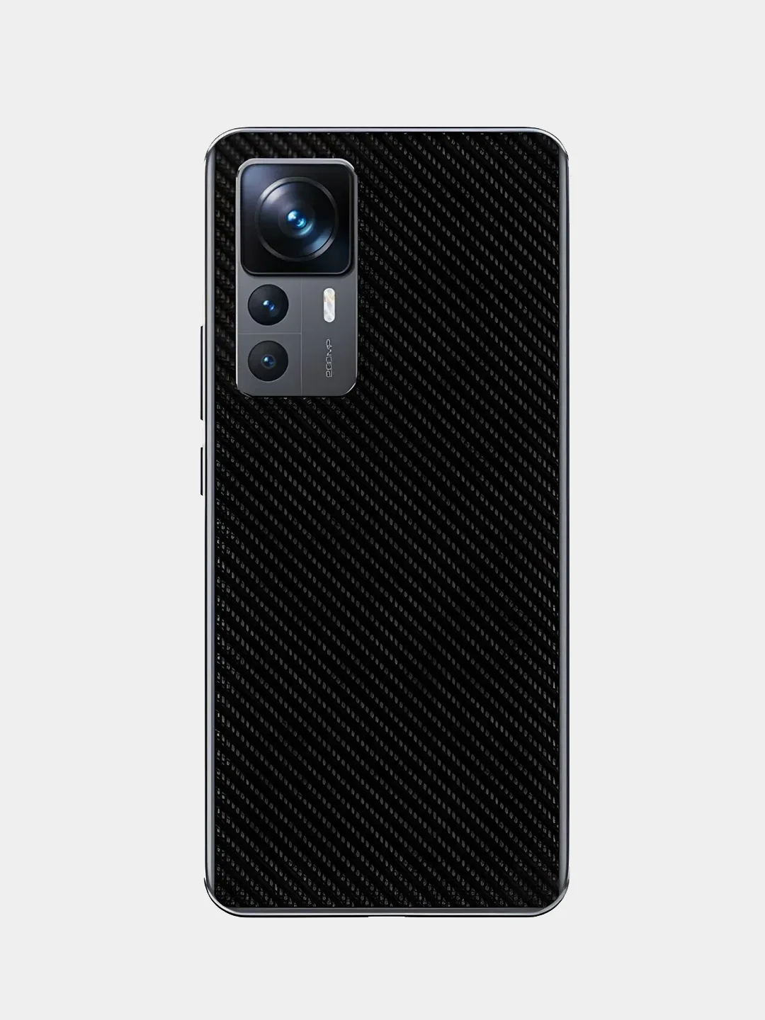 Черный пленка под карбон для Xiaomi 11 Lite 5G NE,11T Pro,12S Ultra,13,12T,12X на заднюю часть