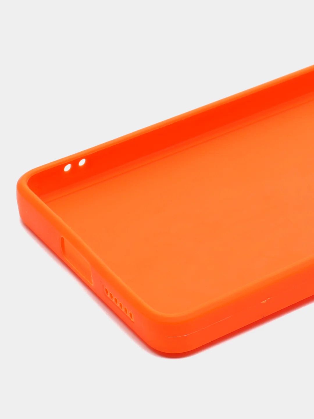 Оранжевый чехол для Xiaomi Redmi Note 12 Pro + Plus 5G, силиконовый
