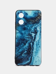 Силиконовый чехол для OPPO A17 / A17K, с принтом, с рисунком, Оппо А17 / 17К