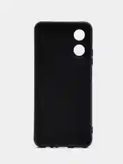 Сиреневый силиконовый чехол для OPPO A17 / A17K, с принтом, с рисунком, Оппо А17 / 17К