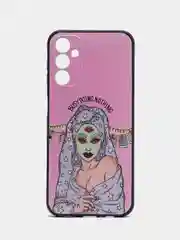 Приглушённый хаки силиконовый чехол для Samsung Galaxy A14, с принтом, с рисунком, Самсунг Галаси А14