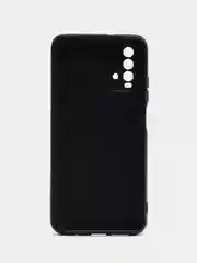 Пастельно-коралловый силиконовый чехол для Xiaomi Redmi 9T (Сяоми Редми 9Т), с принтом, с рисунком