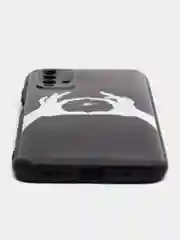 Пастельно-коралловый силиконовый чехол для Xiaomi Redmi 9T (Сяоми Редми 9Т), с принтом, с рисунком