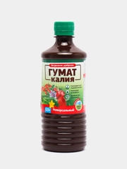 Натуральное удобрение Гумат калия универсальный, 0,5 л, БиоМастер