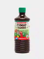Натуральное удобрение Гумат калия универсальный, 0,5 л, БиоМастер