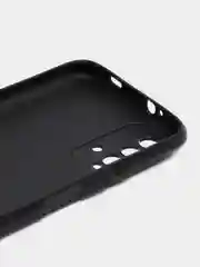 Тёмно-бордовый силиконовый чехол для Xiaomi Redmi 9T (Сяоми Редми 9Т), с принтом, с рисунком