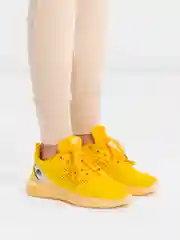 Желтый кроссовки женские летние, легкие