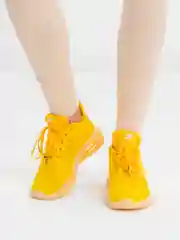 Желтый кроссовки женские летние, легкие