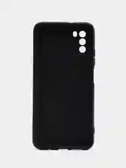 Бронзовый чехол силиконовый для Xiaomi POCO M3 (Сяоми Поко М3), с принтом, с рисунком