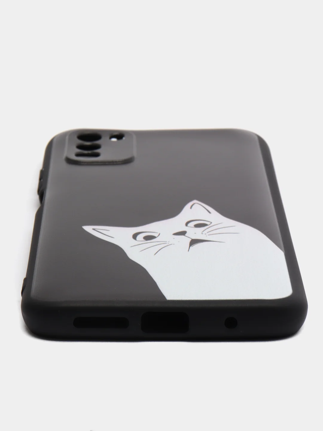 Бронзовый чехол силиконовый для Xiaomi POCO M3 (Сяоми Поко М3), с принтом, с рисунком