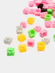 Розовый конструктор Magic Block "Супергерои", мультфильмы