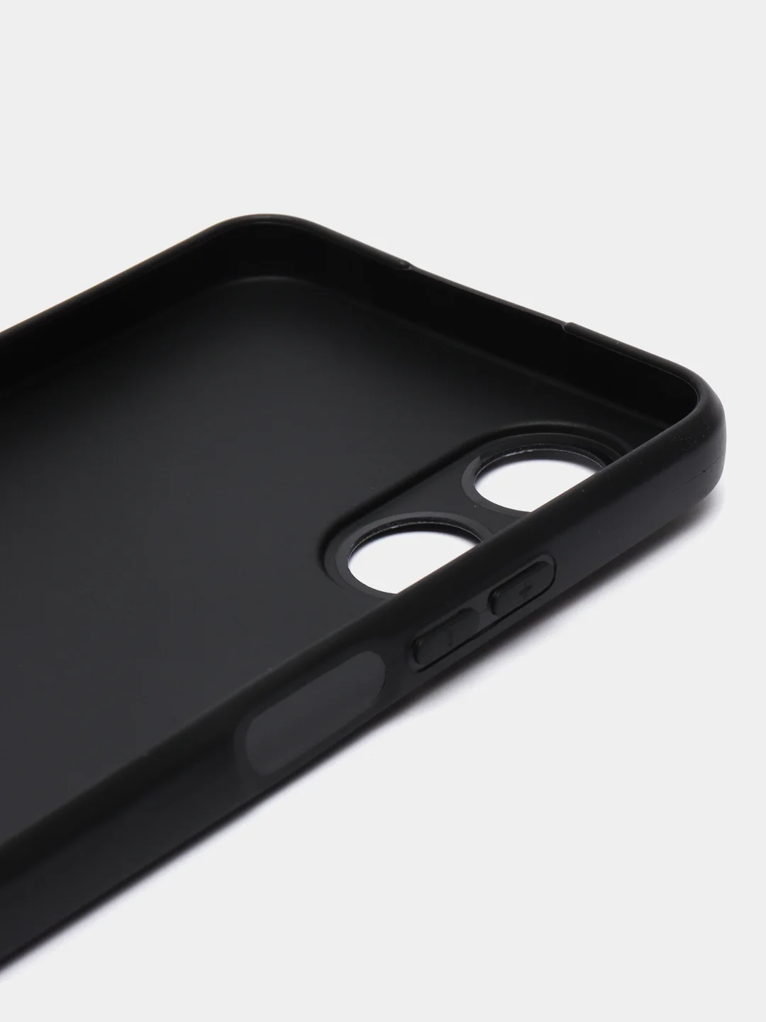 Индиго силиконовый чехол для OPPO A17 / A17K, с принтом, с рисунком, Оппо А17 / 17К