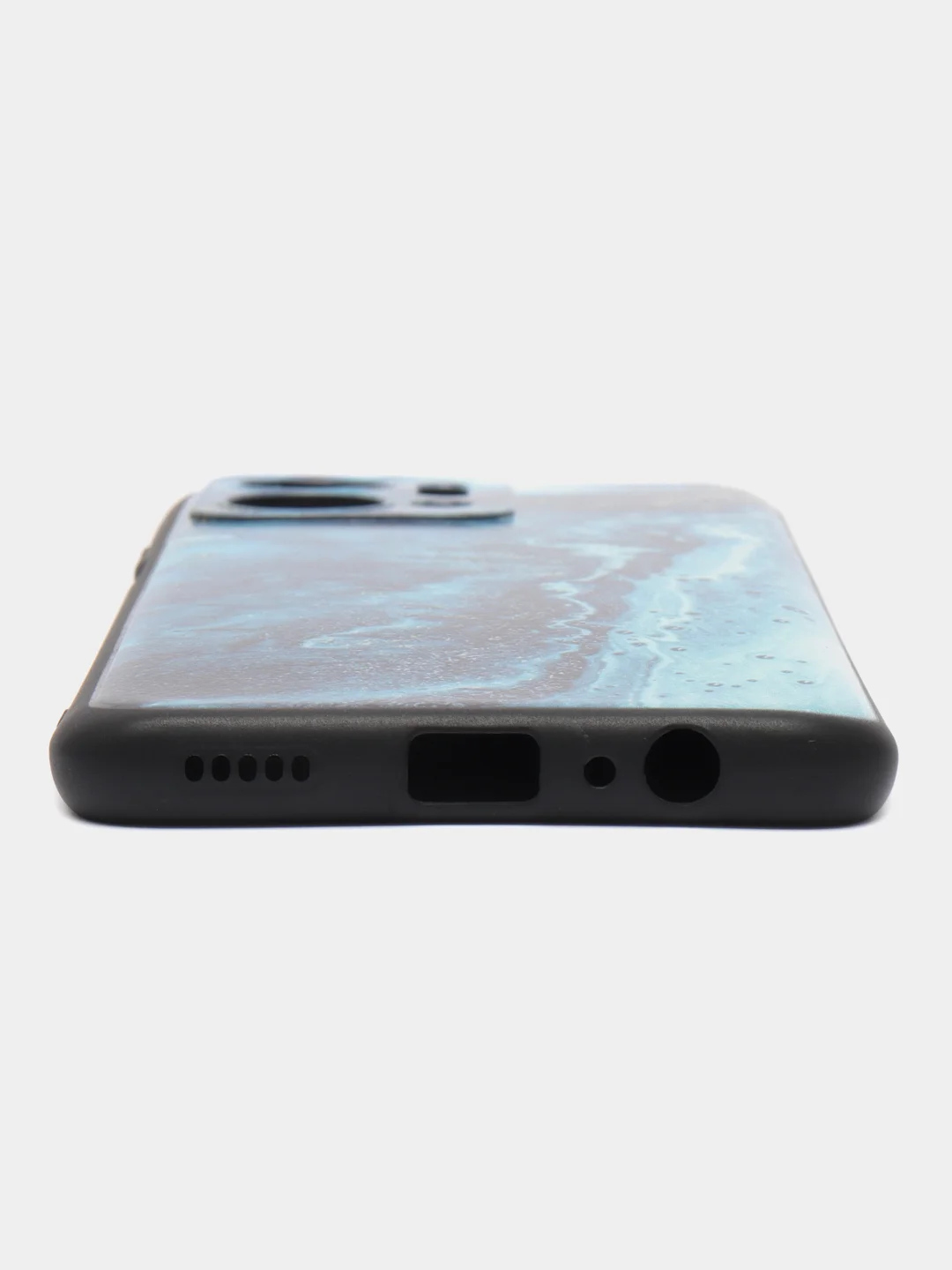 Тёмно-бирюзовый чехол для HONOR X7a / X7a Plus, с принтом, с рисунком (Хонор Икс Х7А Плюс)