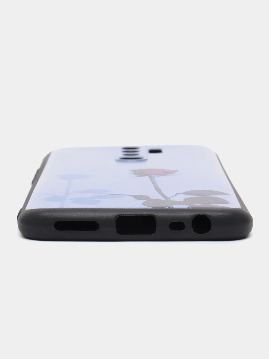 Серебряный силиконовый чехол для Xiaomi Redmi 9, с принтом, с рисунком (Сяоми Редми 9)