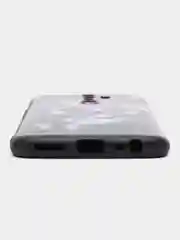 Тёмно-бордовый силиконовый чехол для Xiaomi Redmi 9, с принтом, с рисунком (Сяоми Редми 9)