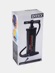 Ручной насос повышенной мощности Intex для надувных кроватей-матрасов и бассейнов, 37 см