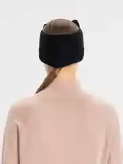 Повязка вязаная, с бантом