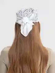 Белый бандана цветная