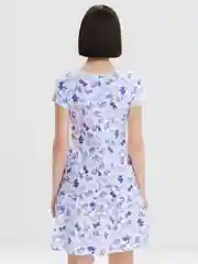 Аметистовый платье женское, домашняя сорочка, хлопок