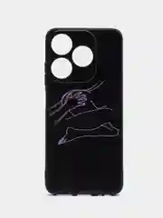 Слоновая кость силиконовый чехол для Tecno Spark 10 / 10C, с принтом, с рисунком, Техно Спарк 10 / 10С
