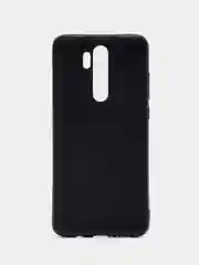 Тёмно-бордовый силиконовый чехол для Xiaomi Redmi Note 8 Pro, с принтом, с рисунком (Редми Ноут 8 Про)