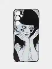 Белый силиконовый чехол для Samsung Galaxy A34, с принтом, с рисунком, Самсунг Галакси А34