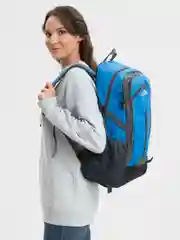 Синий рюкзак туристический, с USB портом, Travel, 40 л