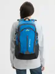Синий рюкзак туристический, с USB портом, Travel, 40 л