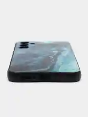 Тёмно-бирюзовый силиконовый чехол для Samsung Galaxy A34, с принтом, с рисунком, Самсунг Галакси А34